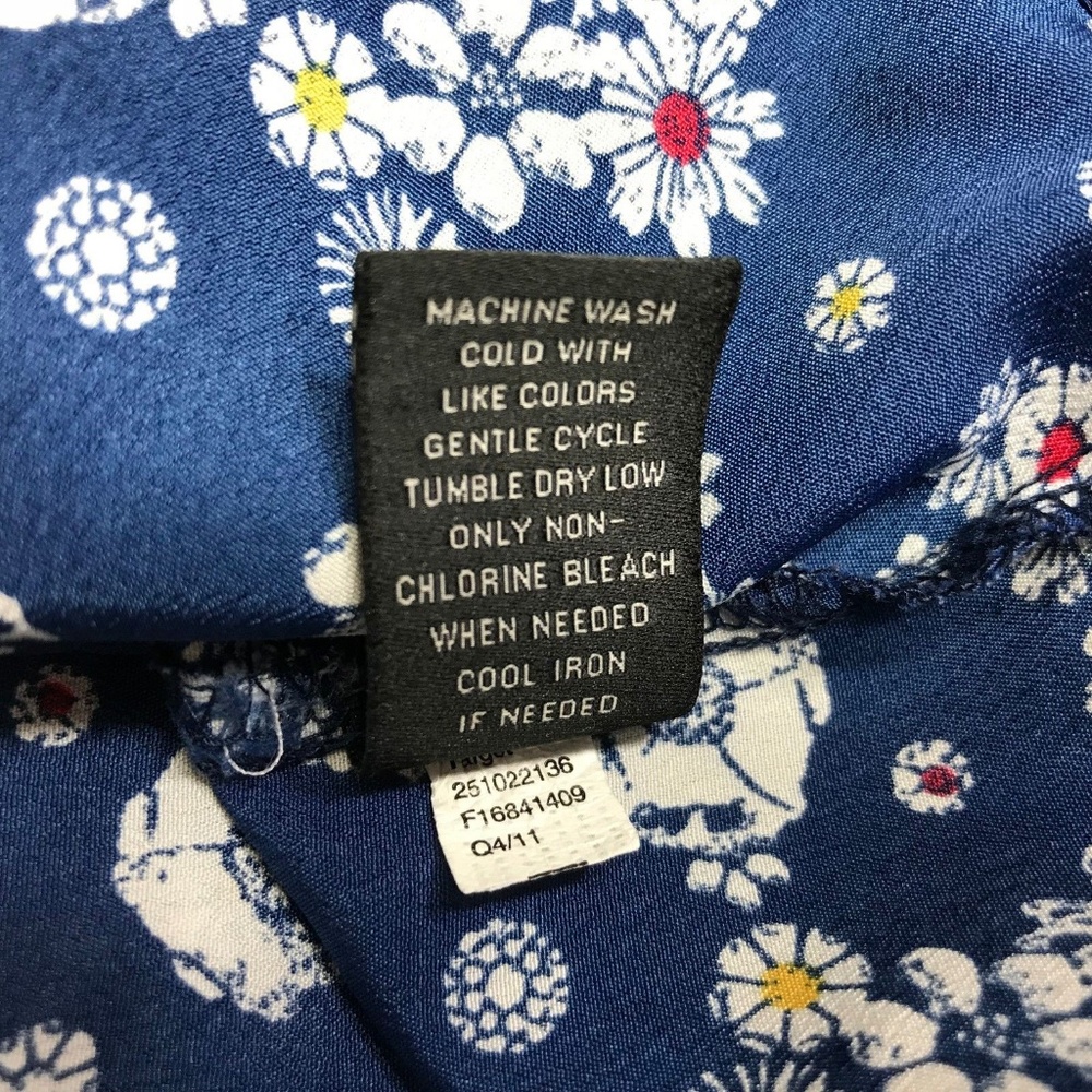 Jason Wu for Target Blue Floral Sleeveless Top - Picture 6 of 8